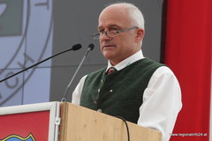 Ortsstellenleiter Andreas Buchegger bei seiner Festansprache Ortsstellenleiter Andreas Buchegger bei seiner Festansprache