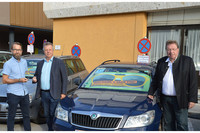 v. l. n. r.: Mobilitätsbeauftragter Michael Heiß MBA, Stadtrat Klaus Hoflehner (Wels) und Bürgermeister Andreas Stockinger v. l. n. r.: Mobilitätsbeauftragter Michael Heiß MBA, Stadtrat Klaus Hoflehner (Wels) und Bürgermeister Andreas Stockinger