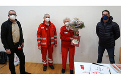 Hilda Gumpoldsberger, eine Legende im Roten Kreuz Eferding feiert 60-jähriges Dienstjubiläum Hilda Gumpoldsberger, eine Legende im Roten Kreuz Eferding feiert 60-jähriges Dienstjubiläum