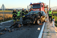 Verunfalltes Auto Verunfalltes Auto