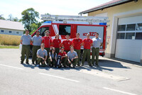 Acht neue Atemschutzgeräteträger für die Feuerwehr Schwaming