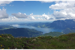 Attersee von oben Attersee von oben
