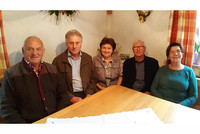 Johann Hirtenlehner (Obmann Seniorenbund) Eduard Gröbl (Sprengelbetreuer), Auer Katharina (Jubilarin), Bgm. Günther Kellnreitner, Christine Mitterer (Obfrau Seniorenbund) Johann Hirtenlehner (Obmann Seniorenbund) Eduard Gröbl (Sprengelbetreuer), Auer Katharina (Jubilarin), Bgm. Günther Kellnreitner, Christine Mitterer (Obfrau Seniorenbund)
