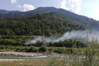 Böschungsbrand bei Bad Ischl Böschungsbrand bei Bad Ischl