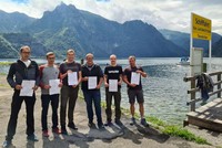 Sechs neue Bootsführer für die FF Ebensee Sechs neue Bootsführer für die FF Ebensee