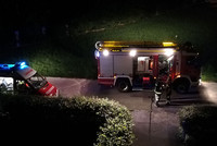 Feuerwehr am Einsatzort Feuerwehr am Einsatzort
