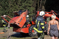 Feuerwehr am Einsatzort Feuerwehr am Einsatzort