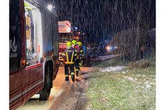 Feuerwehr am Einsatzort Feuerwehr am Einsatzort