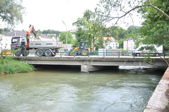 Der Neubau der St.-Anna-Brücke ist das zentrale Projekt für den Hochwasserschutz in den Stadtteilen Eysnfeld und Wehrgraben Der Neubau der St.-Anna-Brücke ist das zentrale Projekt für den Hochwasserschutz in den Stadtteilen Eysnfeld und Wehrgraben