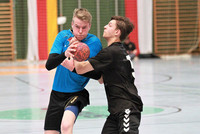 Mit drei Toren zweitbester Linzer Werfer: Daniel Röthig. Mit drei Toren zweitbester Linzer Werfer: Daniel Röthig.