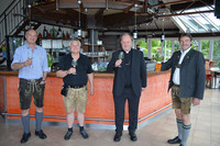 LAbg. Christian Dörfel, Hotelier Horst Dilly, Pfarrer Gerhard Maria Wagner, Bgm. Johann Feßl LAbg. Christian Dörfel, Hotelier Horst Dilly, Pfarrer Gerhard Maria Wagner, Bgm. Johann Feßl