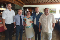 LAbg.Michael Gruber, Landesrat Ing.Wolfgang Klinger, Charlotte Baumgartner, LAbg.Dr.Walter Ratt, Helmut Kobler LAbg.Michael Gruber, Landesrat Ing.Wolfgang Klinger, Charlotte Baumgartner, LAbg.Dr.Walter Ratt, Helmut Kobler