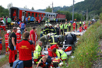 Große Einsatzübung im ÖBB Gleisbereich bei Schärding Große Einsatzübung im ÖBB Gleisbereich bei Schärding