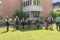 Bläsergruppe der Feuerwehrmusik Langwies spielte auf! Bläsergruppe der Feuerwehrmusik Langwies spielte auf!