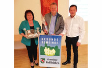 Bgm. Gabi Dittersdorfer, Dr. Königswieser, AK- Leiter der GG Kurt Pawluk Bgm. Gabi Dittersdorfer, Dr. Königswieser, AK- Leiter der GG Kurt Pawluk