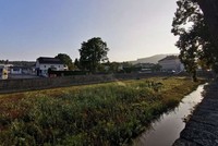 Nach Entfernung des Wildwuchses wird der Frauenteich nun wieder eingelassen. Nach Entfernung des Wildwuchses wird der Frauenteich nun wieder eingelassen.