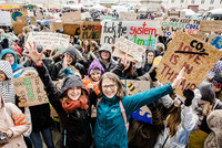 FRIDAYS FOR FUTURE Demonstration in Linz FRIDAYS FOR FUTURE Demonstration in Linz