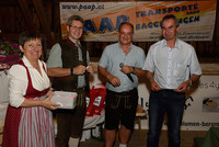 Barbara Winkelbauer, Abgeordneter Hermann Krenn, SPÖ-Ortsparteiobmann, Gemeinderat Hans Neuhofer und Bürgermeister Peter Zieher anlässlich der Tombola-Verlosung. Barbara Winkelbauer, Abgeordneter Hermann Krenn, SPÖ-Ortsparteiobmann, Gemeinderat Hans Neuhofer und Bürgermeister Peter Zieher anlässlich der Tombola-Verlosung.