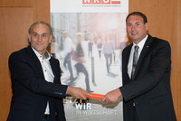 Staffelübergabe von Johann Froschauer (l.) zu Florian Grünberger Staffelübergabe von Johann Froschauer (l.) zu Florian Grünberger