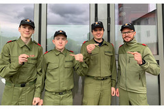 Mario Achauer, Julian Bachmayr, Paul Eibenberger und Oliver Nagl Mario Achauer, Julian Bachmayr, Paul Eibenberger und Oliver Nagl