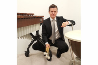 Solist an den Pauken und am Marimbaphon ist der aus Losenstein stammende Musiker Gabriel Vogelauer. Solist an den Pauken und am Marimbaphon ist der aus Losenstein stammende Musiker Gabriel Vogelauer.