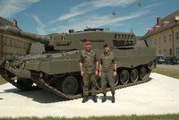v.l.n.r.: Brigadegeneral Jörg See, Oberst des Generalstabsdienstes Stefan Fuchs v.l.n.r.: Brigadegeneral Jörg See, Oberst des Generalstabsdienstes Stefan Fuchs