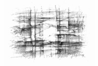 Werk-Oeffnung-Grafit auf Papier Werk-Oeffnung-Grafit auf Papier