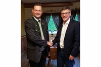 LAbg. Gruber und Ortsparteiobmann Roland Keplinger LAbg. Gruber und Ortsparteiobmann Roland Keplinger