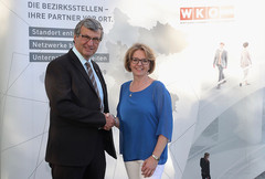 Peter Guttmann übergibt an Judith Ringer - neue WKO-Obfrau von Steyr-Land ab 1. Juli 2019 Peter Guttmann übergibt an Judith Ringer - neue WKO-Obfrau von Steyr-Land ab 1. Juli 2019