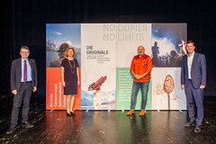 Hannes Heide, Manuela Reichert, Stephan Rabl und Bürgermeister Stefan Krapf Hannes Heide, Manuela Reichert, Stephan Rabl und Bürgermeister Stefan Krapf