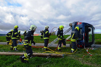 Fordernde Herbstübung für die Feuerwehren Fordernde Herbstübung für die Feuerwehren