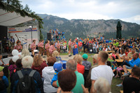 Fröhliche Stimmung beim Almfest auf der Wurzeralm am 29. Juni 2019. Fröhliche Stimmung beim Almfest auf der Wurzeralm am 29. Juni 2019.