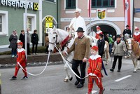 Geistlicher auf Pferd Geistlicher auf Pferd