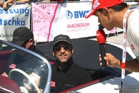 Patrick Dempsey im Oldtimer Patrick Dempsey im Oldtimer
