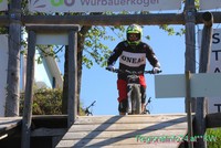 Mountainbiker beim Start Mountainbiker beim Start