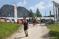 Wanderer auf der Alm Wanderer auf der Alm