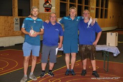 Sportler bei Siegerehrung Sportler bei Siegerehrung