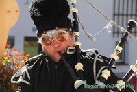 Walter Daurer mit Dudelsack Walter Daurer mit Dudelsack