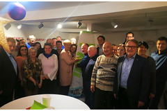 Ein bisschen eng wurde es beim Ideenabend „Mobilität, die weiterführt“ im neuen Servicebüro der SPÖ Amstetten Ein bisschen eng wurde es beim Ideenabend „Mobilität, die weiterführt“ im neuen Servicebüro der SPÖ Amstetten