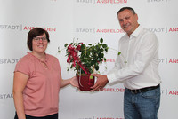 Standesbeamtin Ilich und Bürgermeister Manfred Baumberger Standesbeamtin Ilich und Bürgermeister Manfred Baumberger