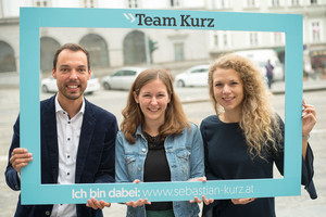 Klaus Lindinger, Claudia Plakolm und Johanna Jachs Klaus Lindinger, Claudia Plakolm und Johanna Jachs
