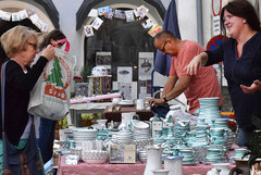 Keramikflohmarkt in Gmunden - Symbolbild Keramikflohmarkt in Gmunden - Symbolbild