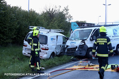 Unfallstelle in Steyr Unfallstelle in Steyr