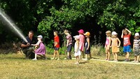 Kindergarten Garsten zu Besuch bei der Feuerwehr Kindergarten Garsten zu Besuch bei der Feuerwehr