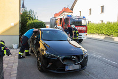 Feuerwehr am Einsatzort Feuerwehr am Einsatzort