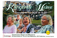 Gemeinsames Singen im Seniorenheim St. Teresa in Bad Mühllacken Gemeinsames Singen im Seniorenheim St. Teresa in Bad Mühllacken