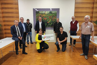 v.l.n.r.: Helmut Bacher, Heinz Leitl, AL Birgit Leimer, BGM LAbg. Dr. Christian Kolarik, Linda Oberlininger, Hannes Ömer MBA MSc, Mag. Peter Prack v.l.n.r.: Helmut Bacher, Heinz Leitl, AL Birgit Leimer, BGM LAbg. Dr. Christian Kolarik, Linda Oberlininger, Hannes Ömer MBA MSc, Mag. Peter Prack