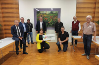 v.l.n.r.: Helmut Bacher, Heinz Leitl, AL Birgit Leimer, BGM LAbg. Dr. Christian Kolarik, Linda Oberlininger, Hannes Ömer MBA MSc, Mag. Peter Prack v.l.n.r.: Helmut Bacher, Heinz Leitl, AL Birgit Leimer, BGM LAbg. Dr. Christian Kolarik, Linda Oberlininger, Hannes Ömer MBA MSc, Mag. Peter Prack