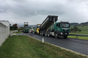 Bauarbeiten auf der L 584 Bauarbeiten auf der L 584