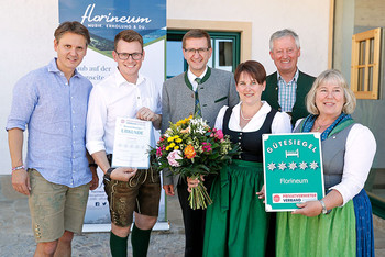 Florineum‘ in Weyregg als erster Privatvermieter in OÖ mit 5-Edelweiß ausgezeichnet Florineum‘ in Weyregg als erster Privatvermieter in OÖ mit 5-Edelweiß ausgezeichnet